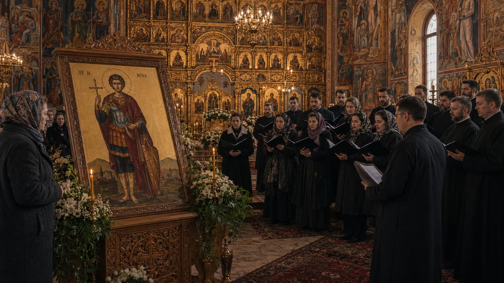 Sfântul Mina – ajutorul celor păgubiți și mărturisitorul biruinței prin Hristos Sfântul Mina – ajutorul celor păgubiți și mărturisitorul biruinței prin Hristos